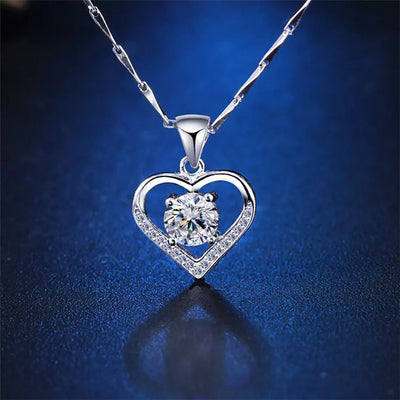 Diamond Heart S925 silver